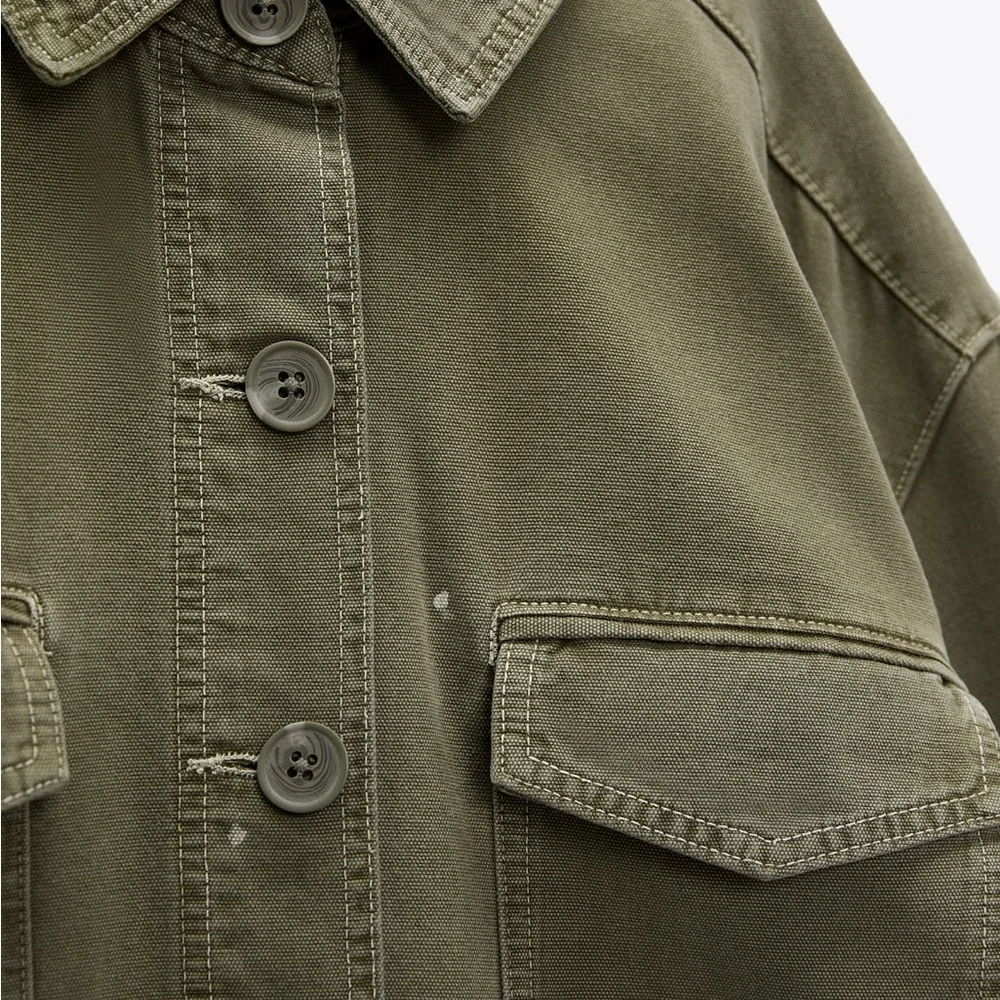 Zara Multi-pocket Jacket - Picture 7 of 10